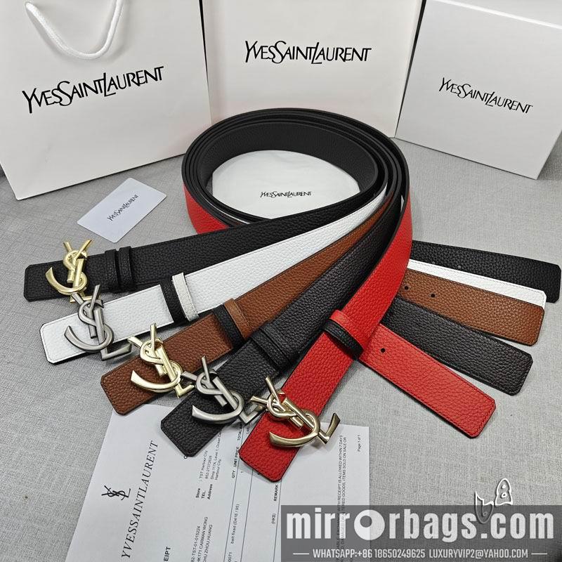 YSL belt 38mmX80-125cm lb082002