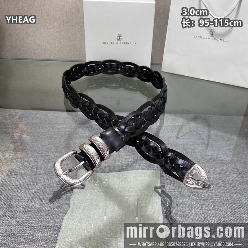 Brunello Cucinelli belt 30mmX95-115cm 8L06