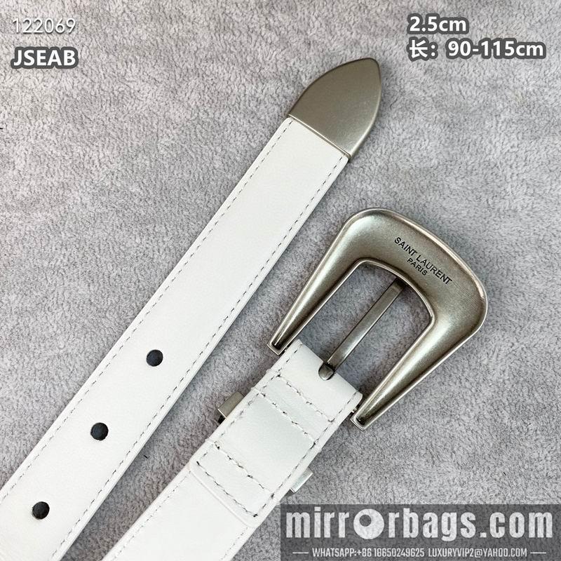 YSL belt 25mmX90-115cm 8L01