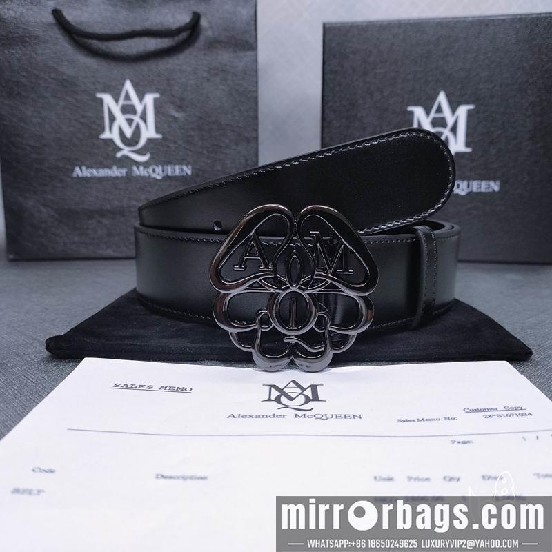 McQueen belt 38mmX80-125cm lb071802