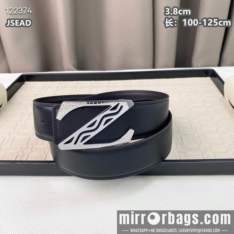 Zegna belt 38mmX100-125cm 8L03