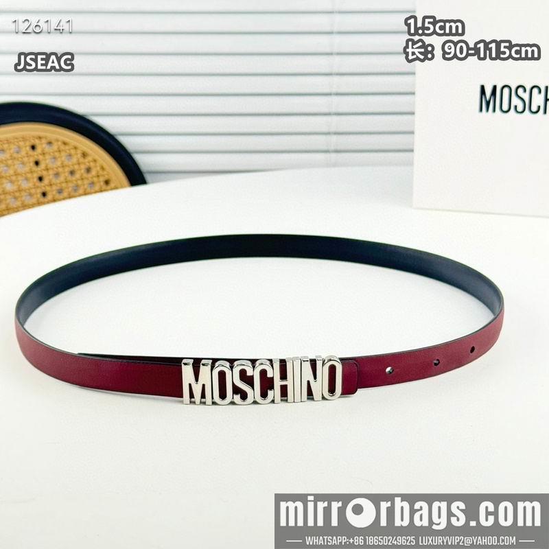 Moschino belt 15mmX90-115cm 8L01