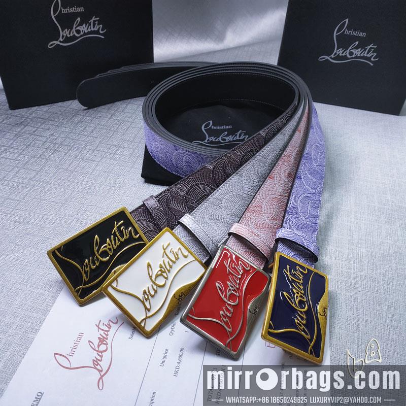 Louboutin belt 38mm 80-125cm lb061202