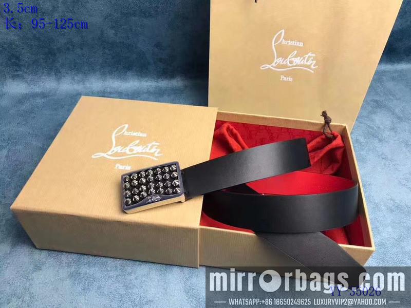Christian Louboutin Belt 35MM 0121