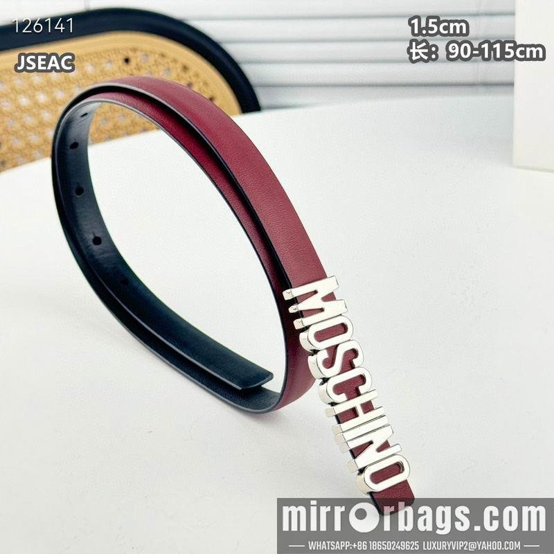 Moschino belt 15mmX90-115cm 8L01