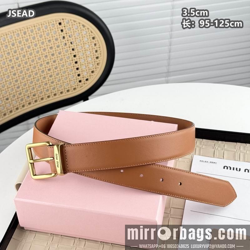 Miumiu belt 35mmX95-125cm 8L09