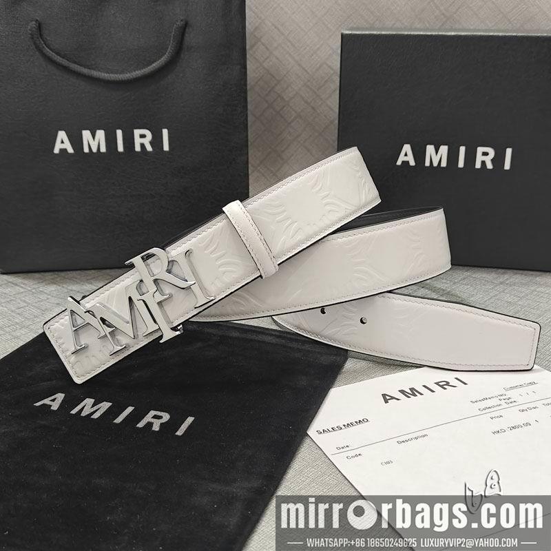 Amiri belt 38mmX90-125cm lb03
