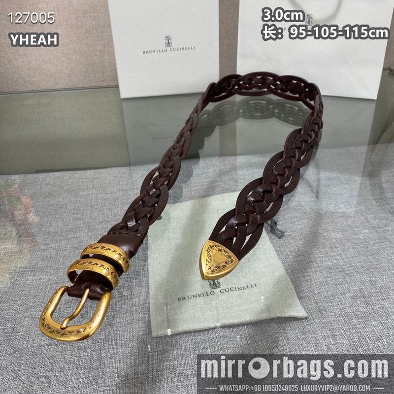 Brunello Cucinelli belt 30mmX95-105-115cm 8L03