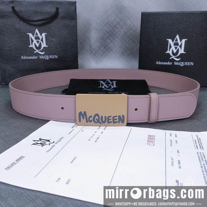 McQueen belt 38mmX80-125cm lb071803