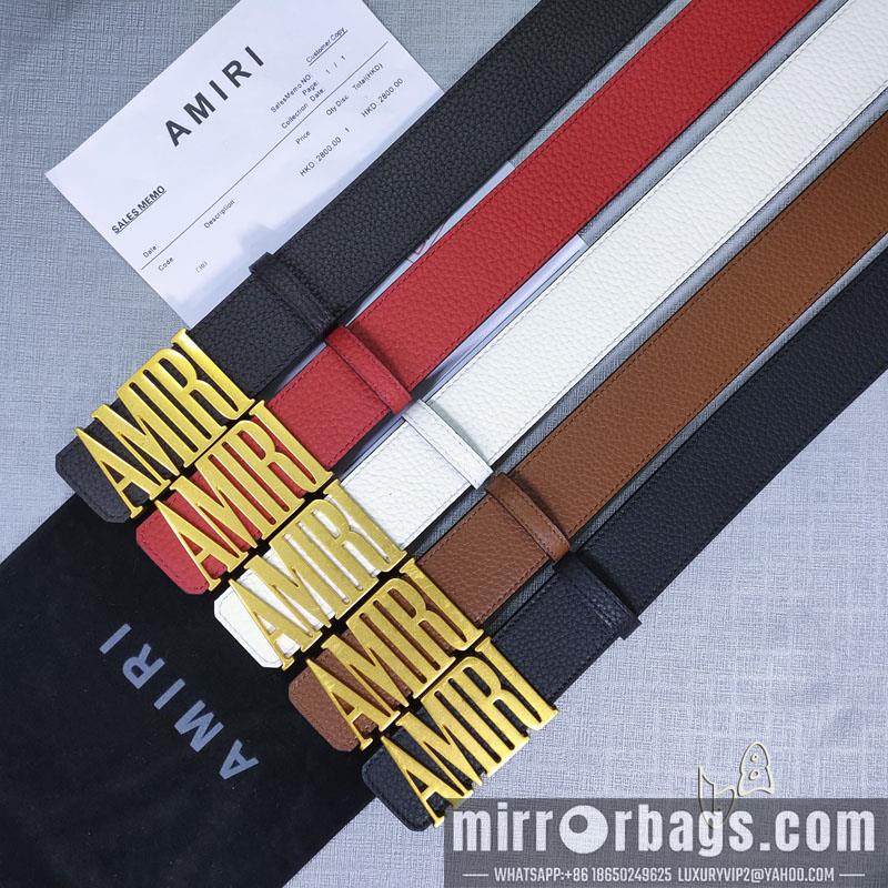 Amiri belt 38mmX80-125cm lb061202