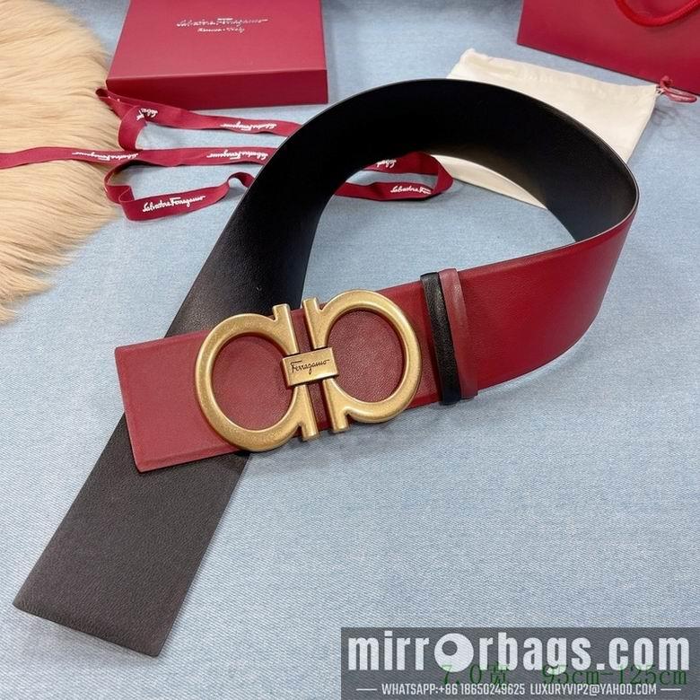 Ferragamo Belt 70mm 7D0519