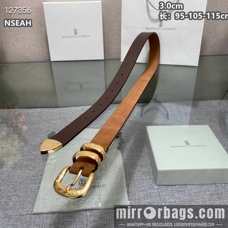 Brunello Cucinelli belt 30mmX95-105-115cm 8L04
