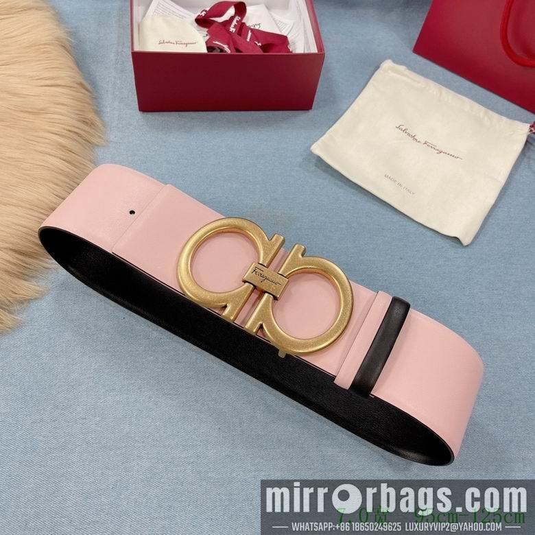 Ferragamo Belt 70mm 7D0519