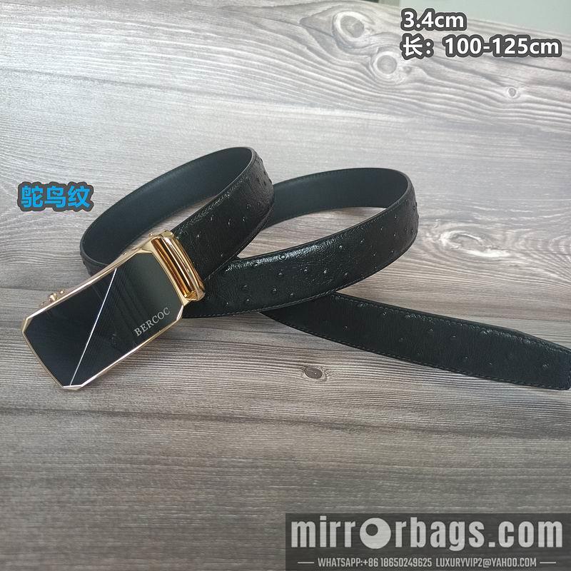 Bercoc Cucinelli belt 34mmX100-125cm 8L03