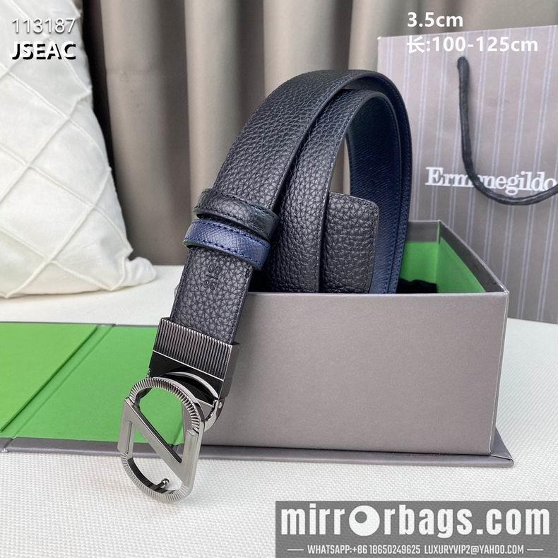 Zegna belt 35mmX100-125cm 8L082501