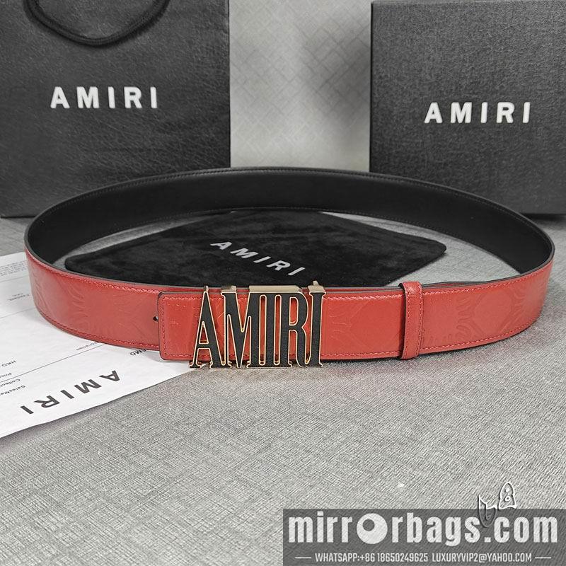 Amiri belt 38mmX90-125cm lb02
