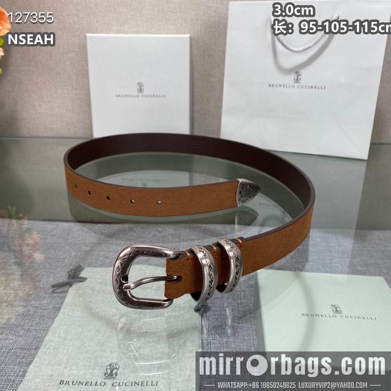 Brunello Cucinelli belt 30mmX95-105-115cm 8L01