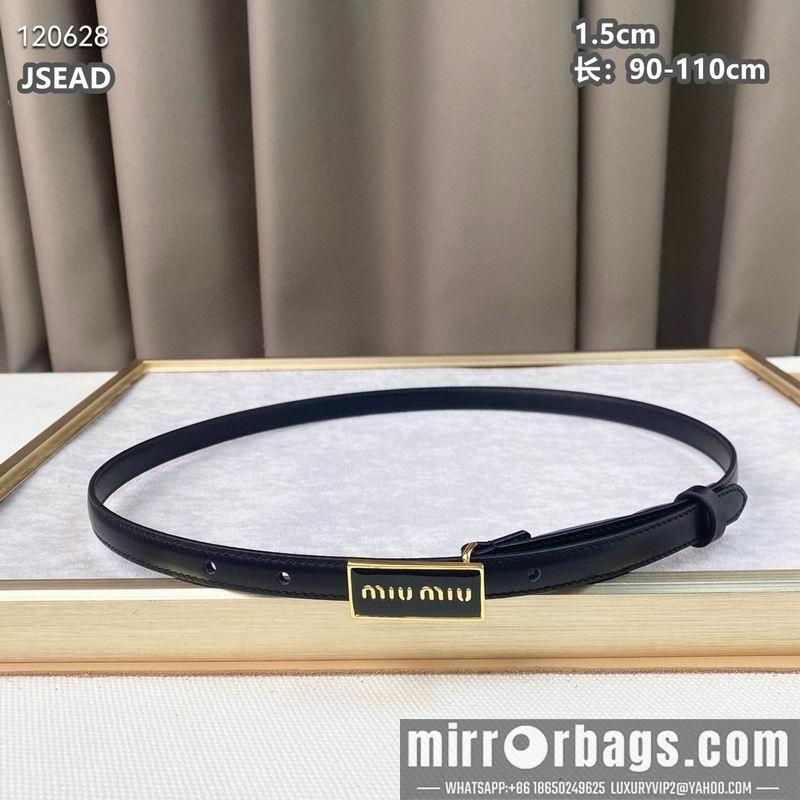 Miumiu belt 15mmX90-110cm 8L072001