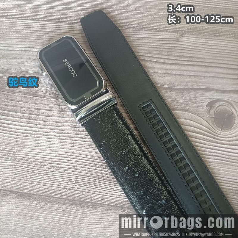 Bercoc Cucinelli belt 34mmX100-125cm 8L03