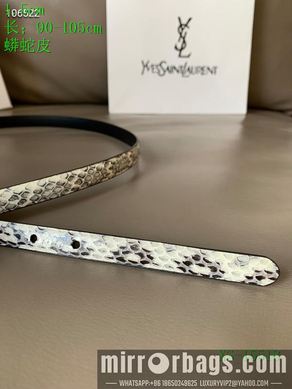 YSL Belt 15mmX90-105CM 8L606