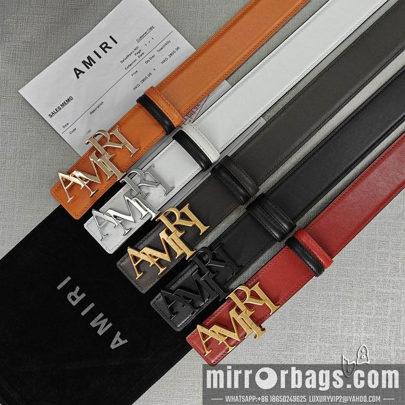 Amiri belt 38mmX90-125cm lb080201