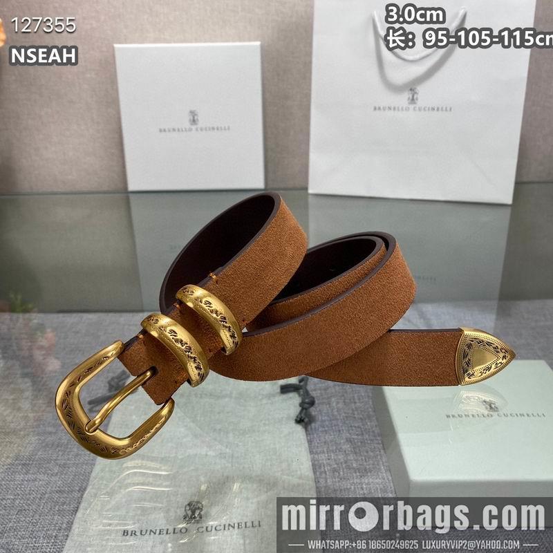 Brunello Cucinelli belt 30mmX95-105-115cm 8L01
