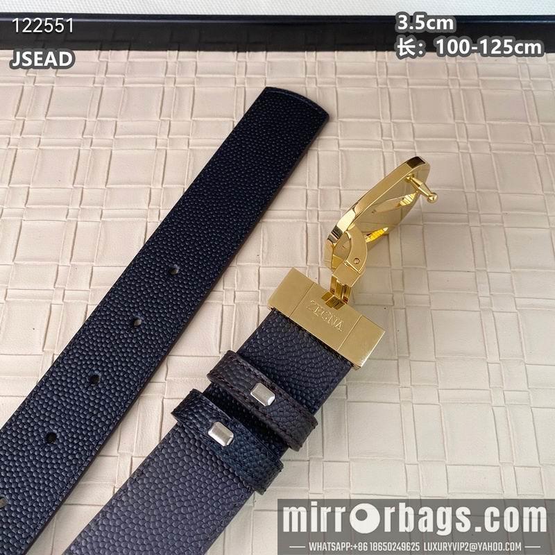 Zegna belt 35mmX100-125cm 8L01