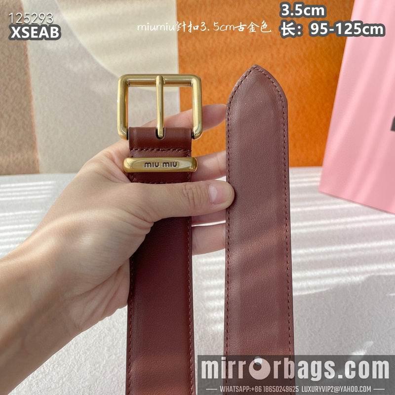 Miumiu belt 35mmX95-125cm 8L05