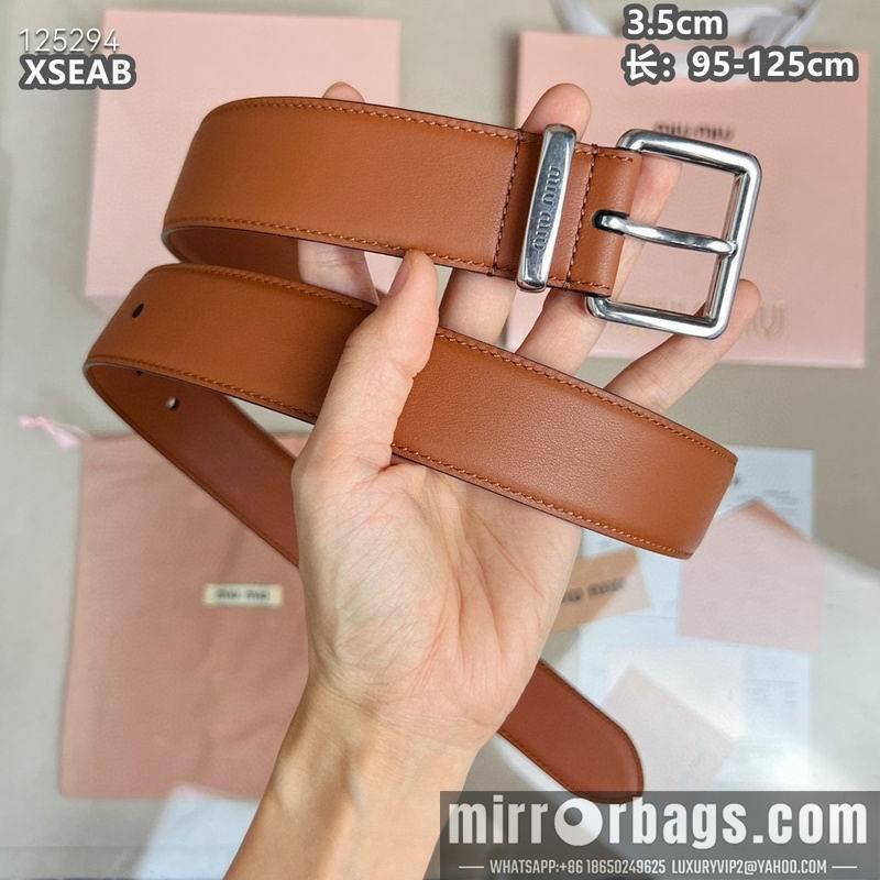 Miumiu belt 35mmX95-125cm 8L05
