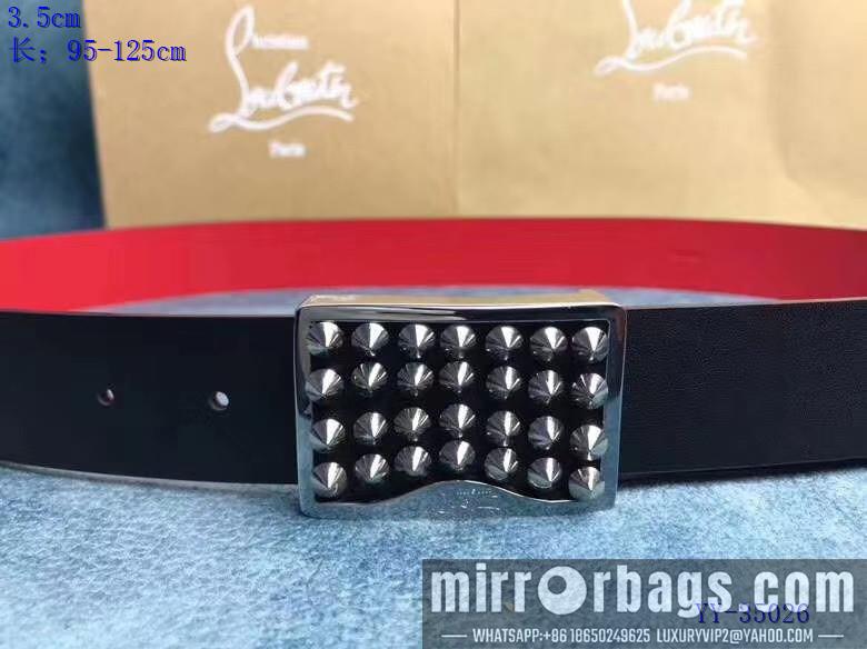 Christian Louboutin Belt 35MM 0121