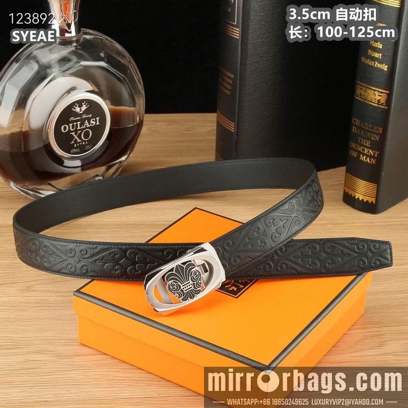 Chrome Hearts belt 35mmX100-125cm 8L03