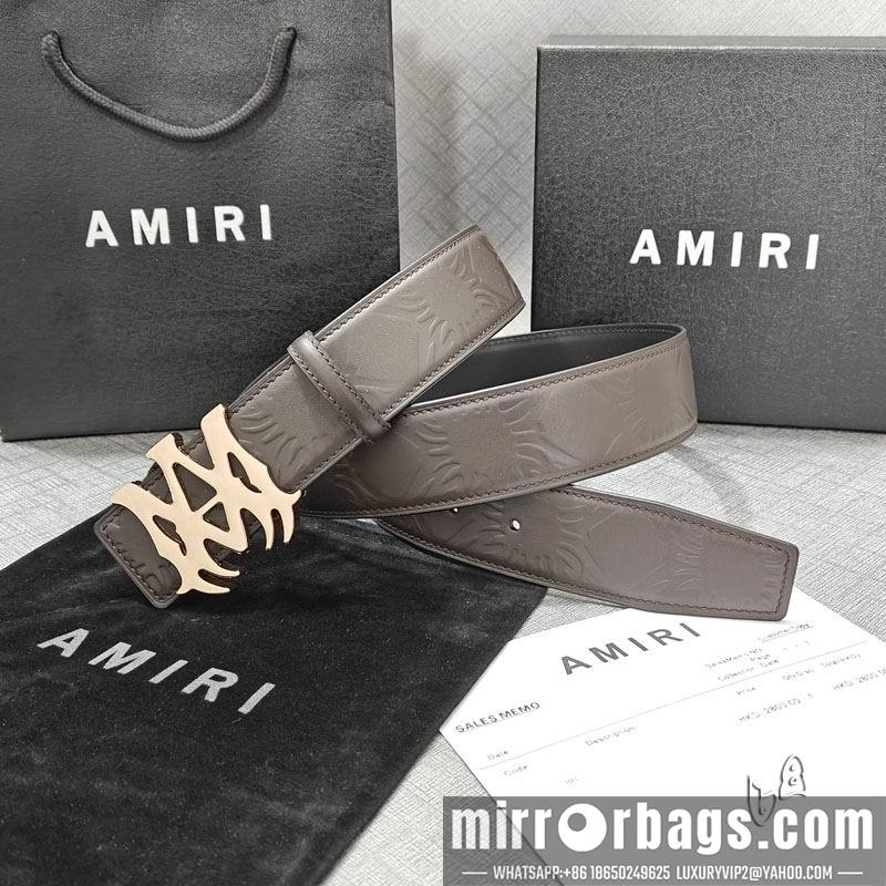 Amiri belt 38mmX90-125cm lb01