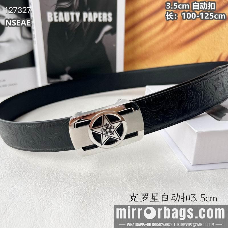 Chrome Hearts belt 35mmX100-125cm 8L05