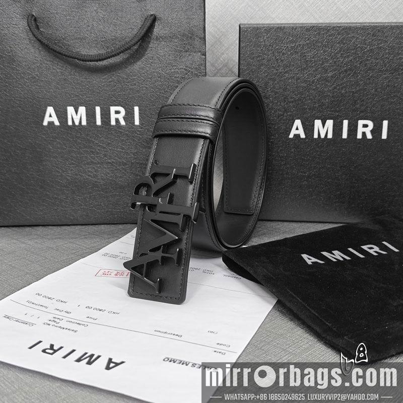 Amiri belt 38mmX90-125cm lb080201