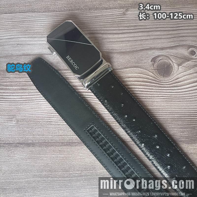 Bercoc Cucinelli belt 34mmX100-125cm 8L03