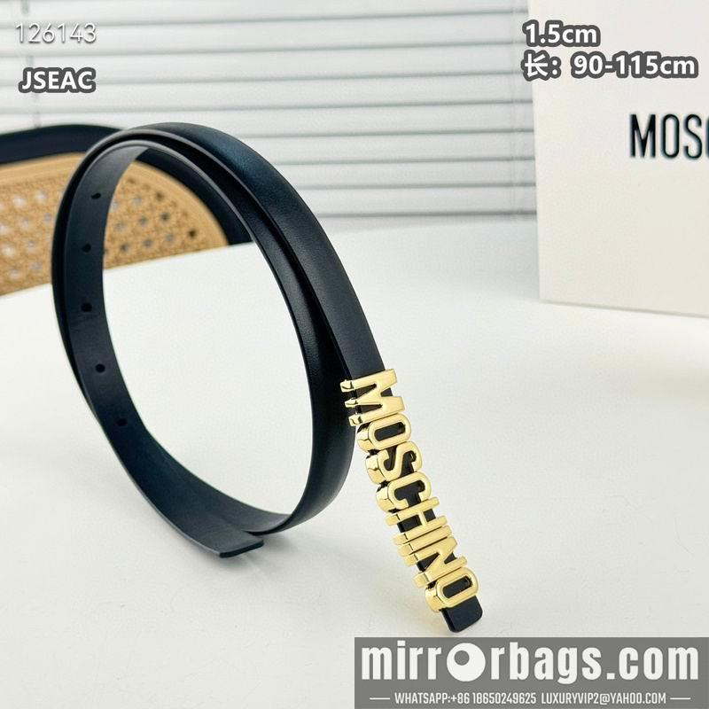 Moschino belt 15mmX90-115cm 8L01