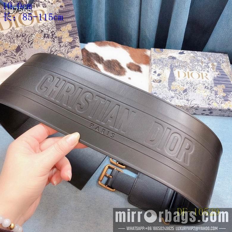 Dior Belt 10cm 95-125cm 8L
