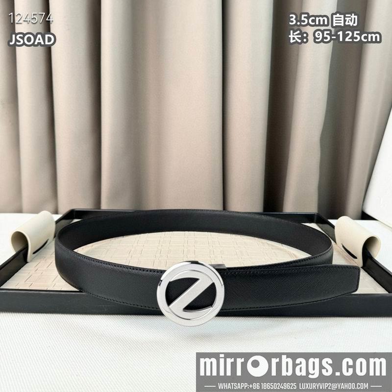 Zegna belt 35mmX95-125cm 8L02