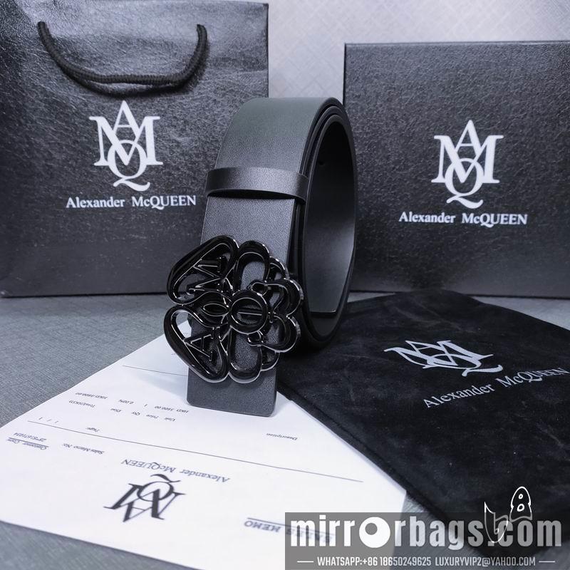 McQueen belt 38mmX80-125cm lb071801