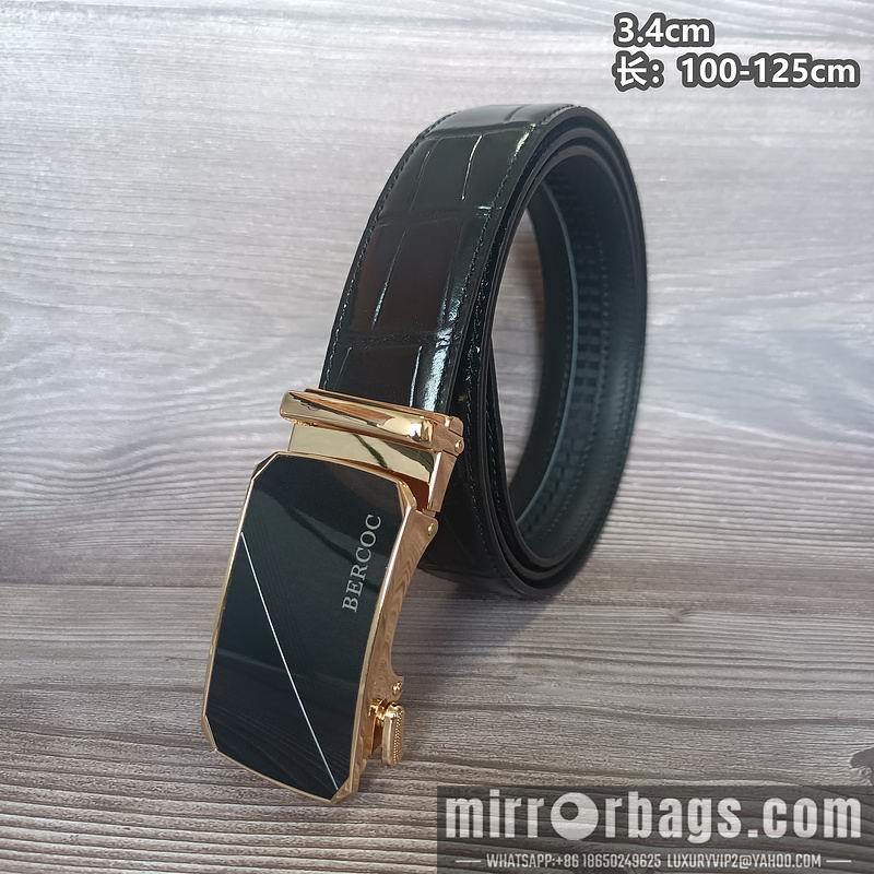 Bercoc Cucinelli belt 34mmX100-125cm 8L04
