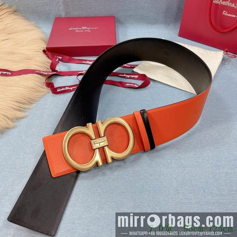 Ferragamo Belt 70mm 7D0519