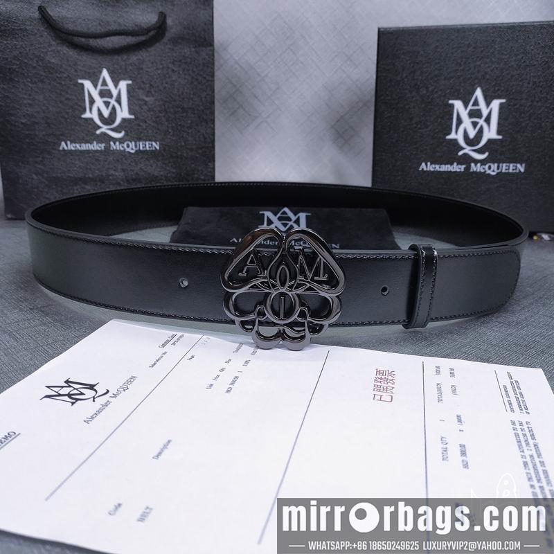 McQueen belt 38mmX80-125cm lb071802
