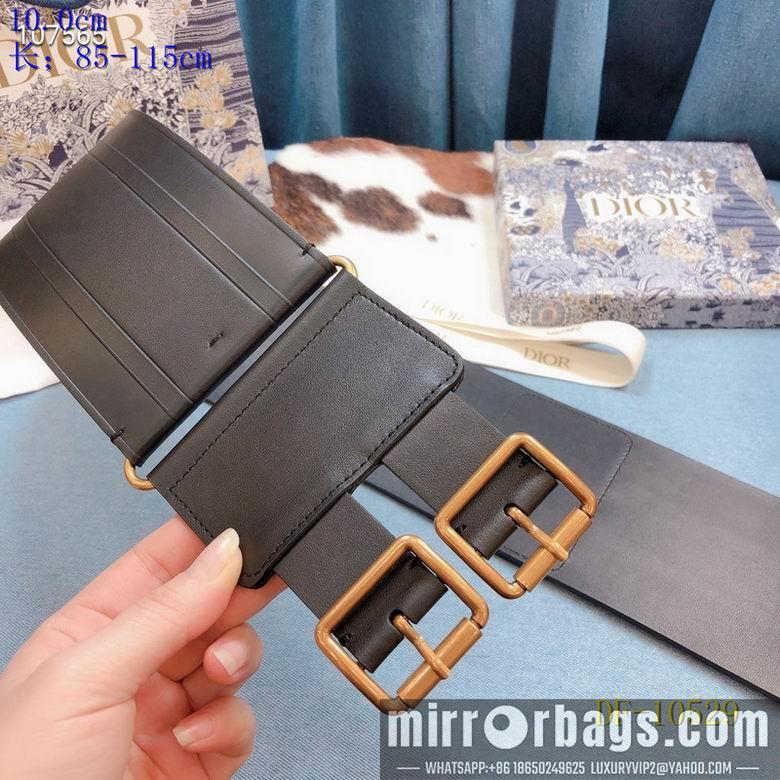 Dior Belt 10cm 95-125cm 8L