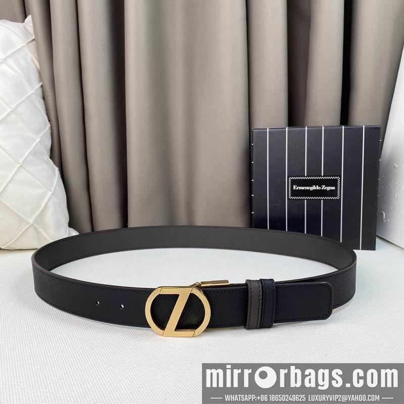 Zegna belt 35mmX95-125cm 7D02