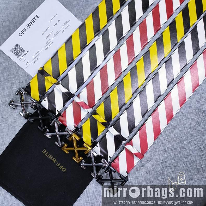 Off White belt 38mmX80-125cm lb082802