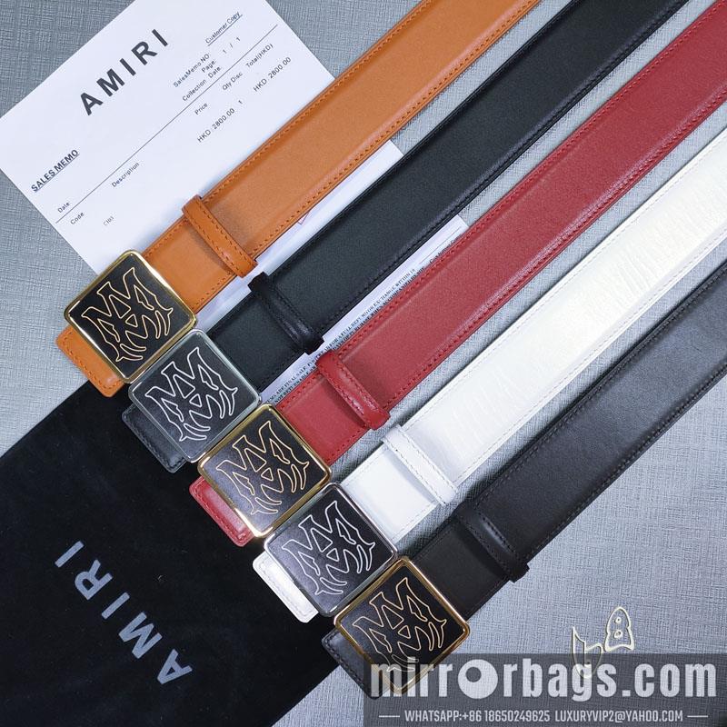 Amiri belt 38mmX80-125cm lb061201