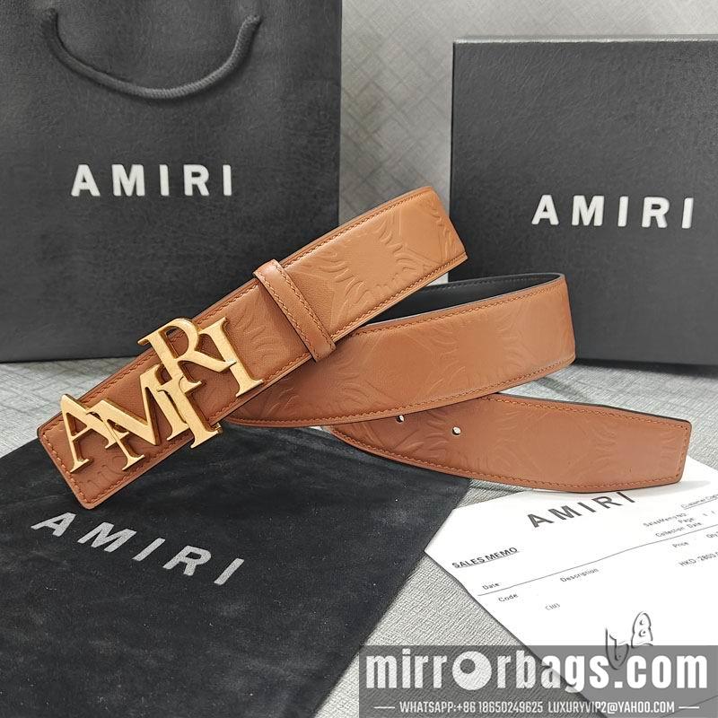 Amiri belt 38mmX90-125cm lb03