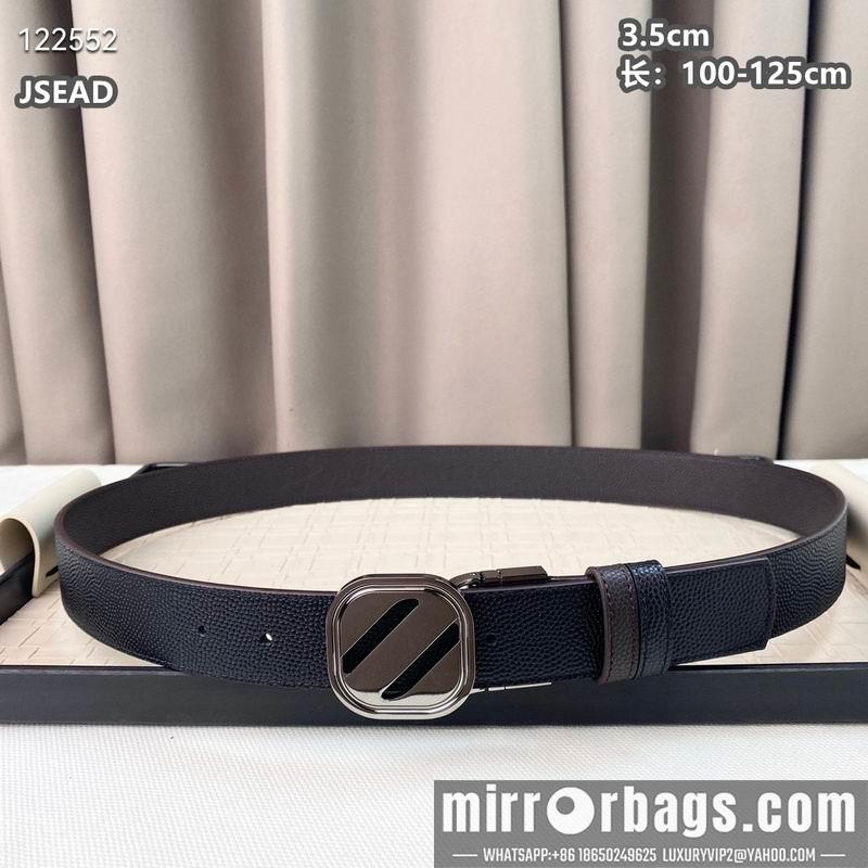 Zegna belt 35mmX100-125cm 8L01