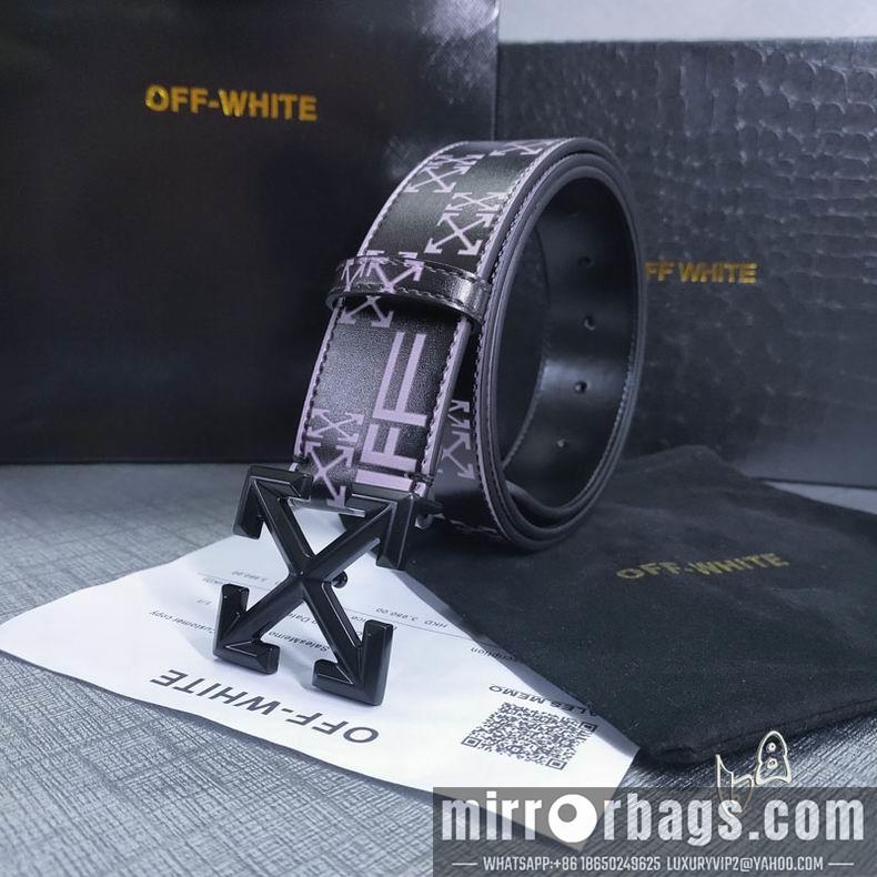 Off White belt 38mmX80-125cm lb082801