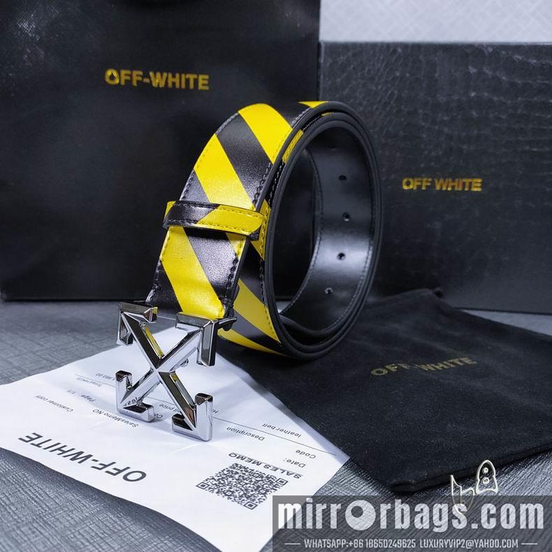 Off White belt 38mmX80-125cm lb082802